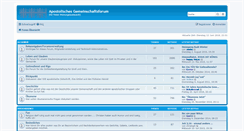 Desktop Screenshot of forum.apostolisch.de